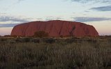 Uluru Abenddämmerung