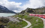 Berninaexpress Rückfahrt Lago Bianco