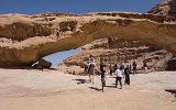 Sandsteinbogen im Wadi Rum (3)