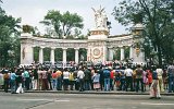 Mexico City Denkmal Benito Juarez