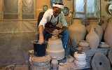 Keramik-Manufaktur in Rishtan