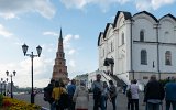 Kazan Kreml Schiefer Turm