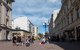 Moskau Arbat Einkaufsstrasse